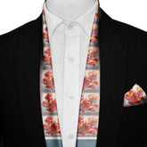 BLOSSOM MEN SCARF AND POCKET SQUARE SET – PREMIUM COLLECTION